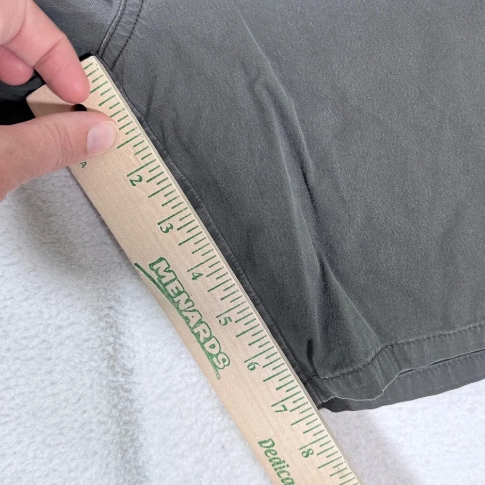KUHL Men 34 Cargo Shorts Vintage Patina Dye Dark Gray Hiking Outdoor 7.5 Inseam